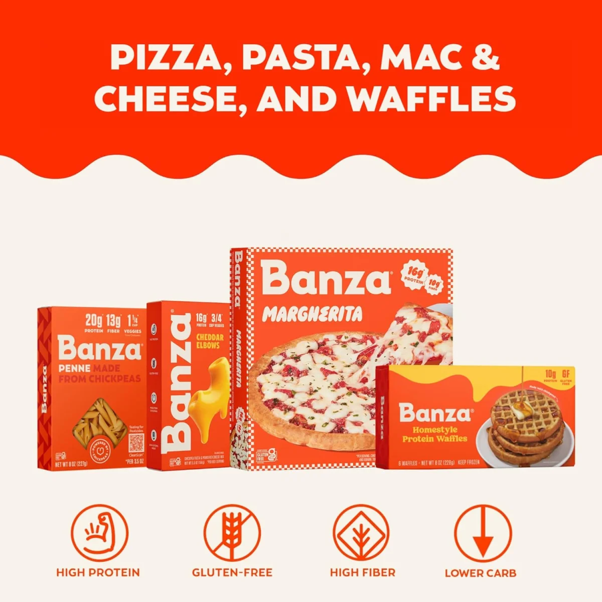Banza Chickpea Pasta, Spaghetti - 8 oz