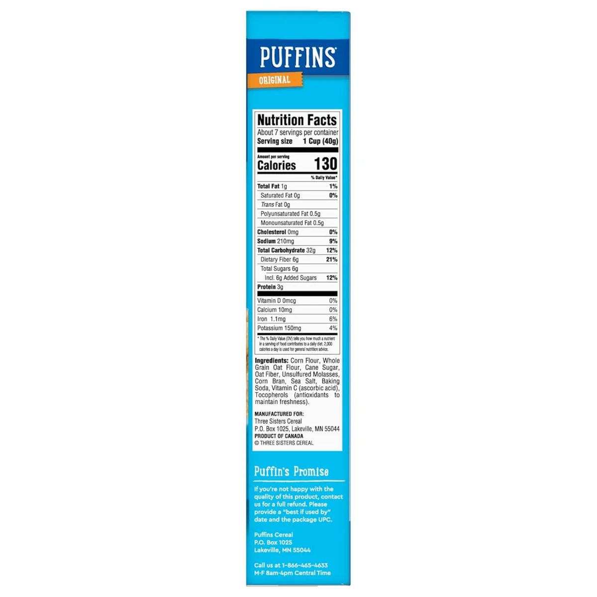 Barbara's Puffins Cereal, Original - 10 oz