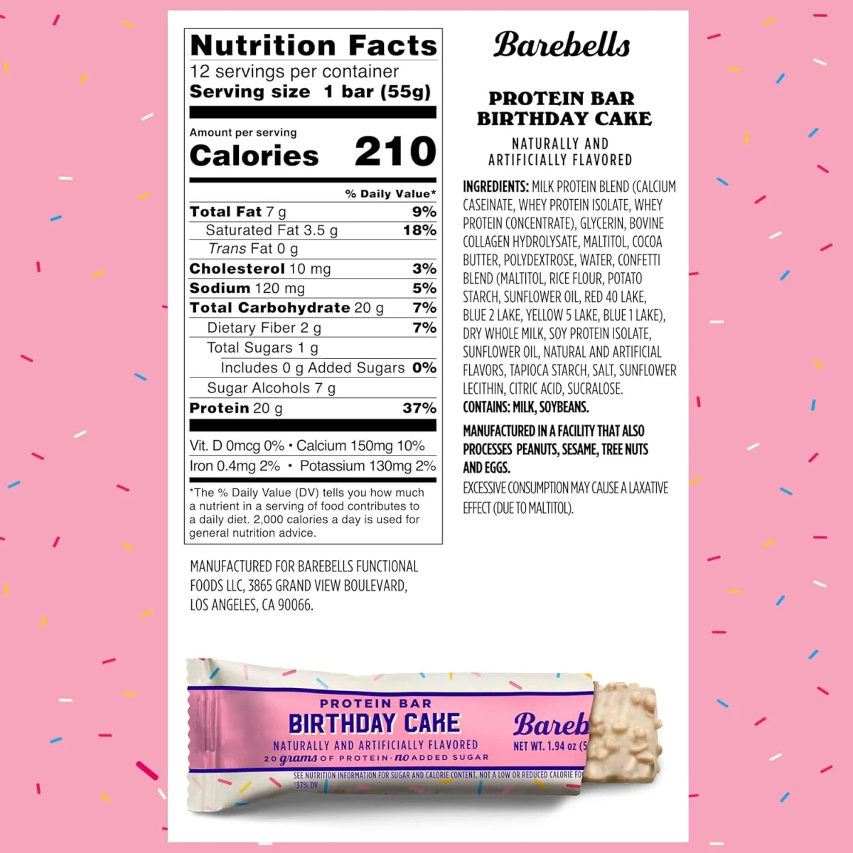 Barebells Protein Bar Creamy Crisp - 1.94 oz