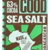 Beyond Good Organic 72% Sea Salt & Nibs Microbatch Chocolate Bar - 2.12 oz - Image 1