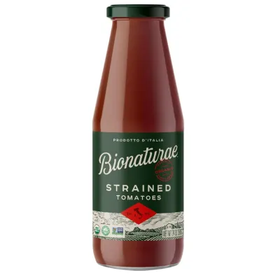 Bionaturae Organic Tomato Paste, No Salt Added, Made in Italy - 7 oz