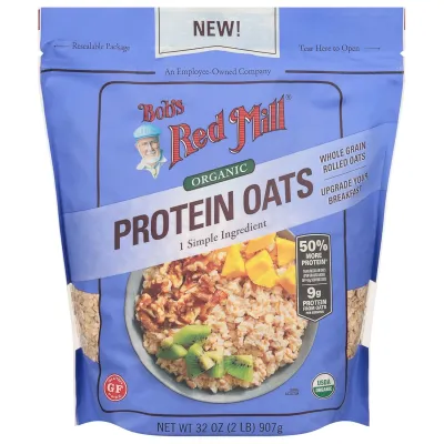 Bob's Red Mill Gluten Free Organic Protein Oats - 32 oz