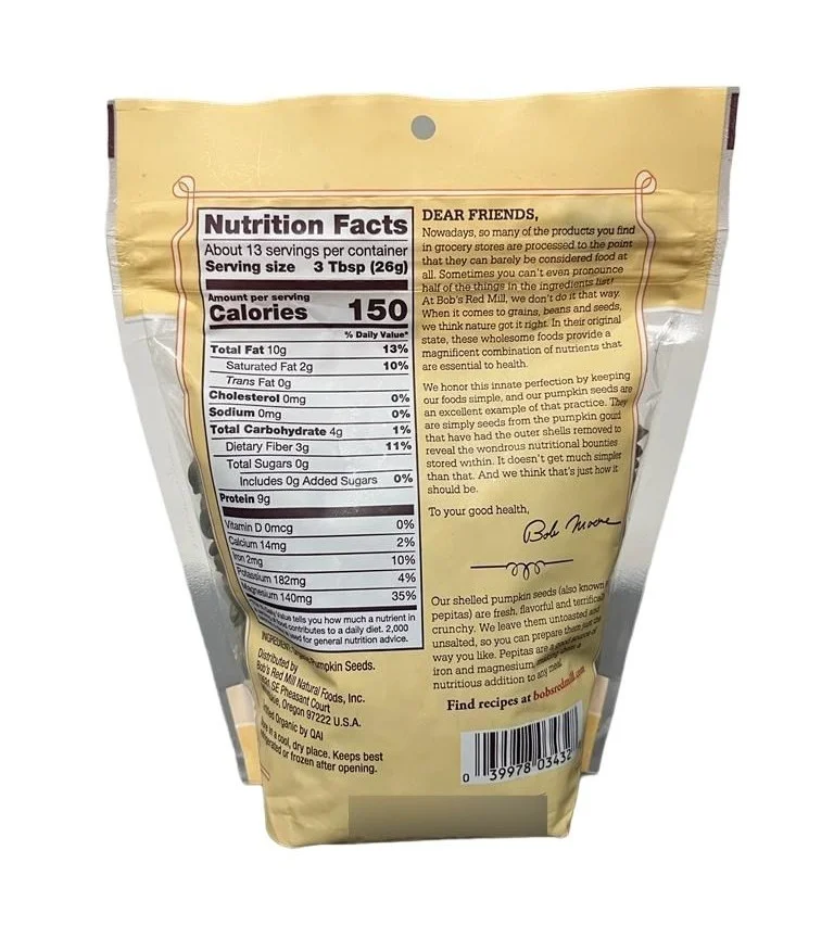 Bob's Red Mill Organic Pumpkin Seeds - 12 oz