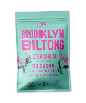 Brooklyn Biltong, Air Dried Grass Fed Beef Snack