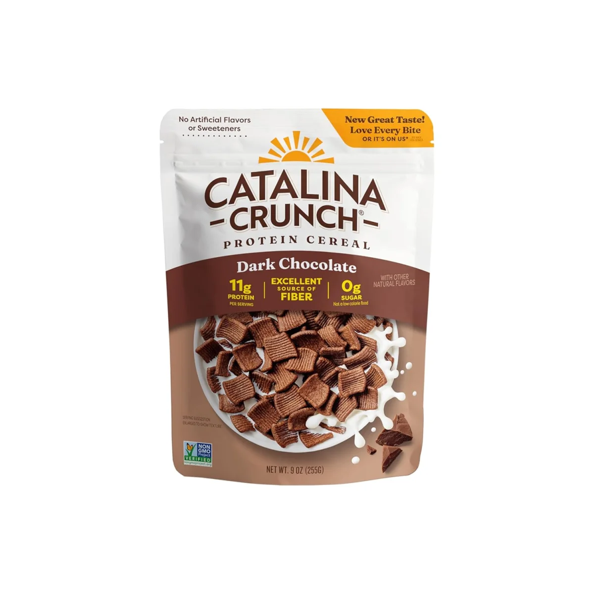 Catalina Crunch Gluten Free Keto Friendly Cereal, Dark Chocolate - 9 oz
