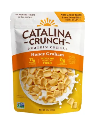 Catalina Crunch Keto Friendly Cereal, Honey Graham - 9 oz