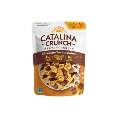 Catalina Crunch Keto Friendly Cereal, Chocolate Peanut Butter - 9 oz