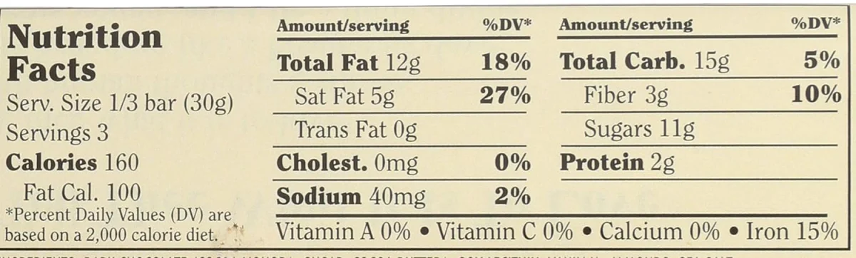 Chocolove Dark Chocolate Bar, Almonds & Sea Salt - 3.2 oz