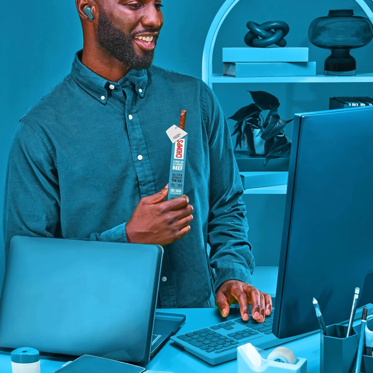 Chomps Sea Salt Beef Stick - 1.15 oz