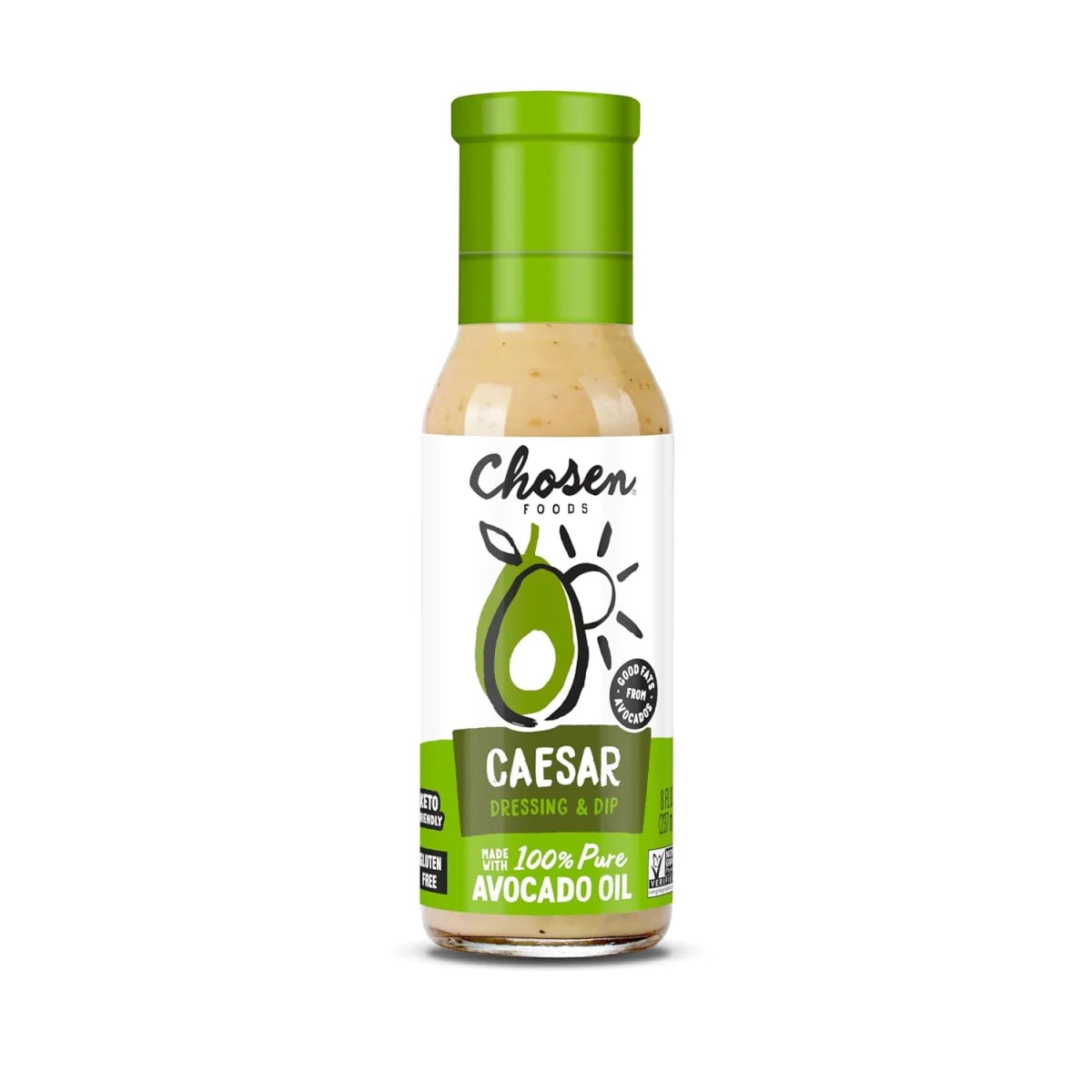 Chosen Foods Gluten Free Caesar Dressing & Marinade - 8 fl oz