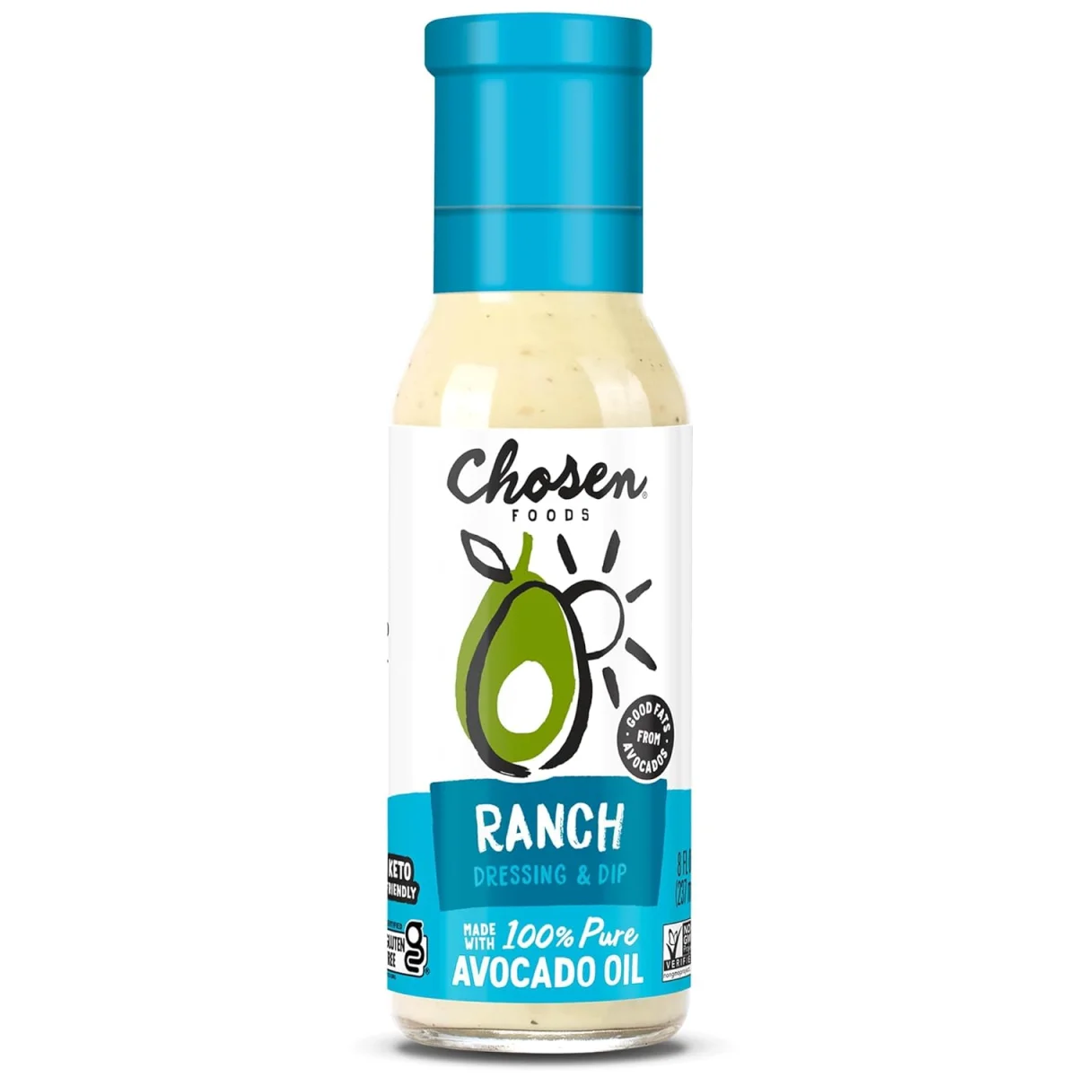 Chosen Foods Gluten Free Ranch Dressing & Marinade - 8 fl oz
