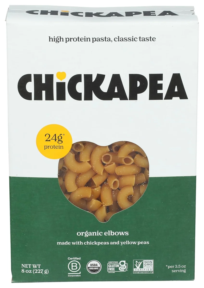 Chickapea Organic Elbows Pasta - 8 oz