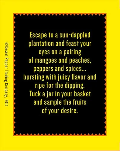 Desert Pepper Peach Mango Salsa, Medium - 16 oz