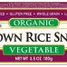 Edward & Sons Brown Rice Snaps, Gluten Free Vegetable - 3.5 oz - Image 1