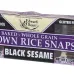 Edward & Sons Brown Rice Snaps, Gluten Free Black Sesame - 3.5 oz - Image 8