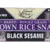 Edward & Sons Brown Rice Snaps, Gluten Free Black Sesame - 3.5 oz - Image 2