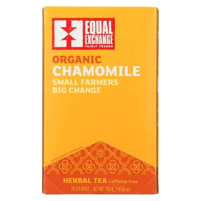 Equal Exchange Organic Chamomile Herbal Tea - 20 Tea Bags