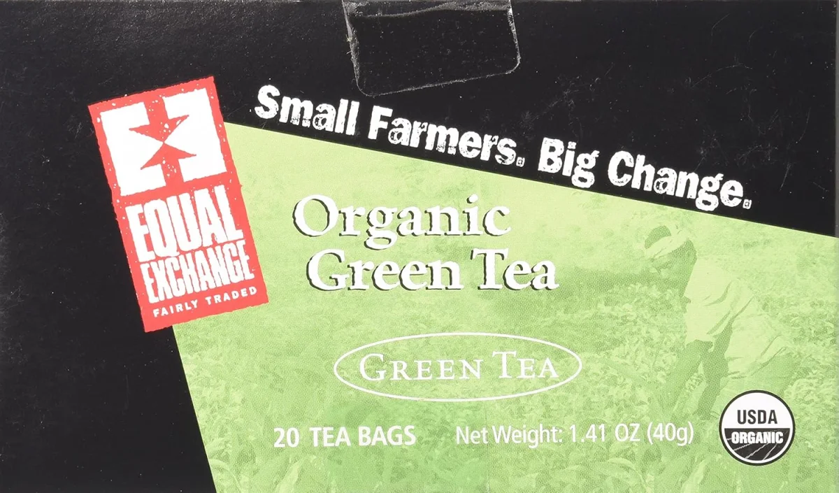 Equal Exchange Organic Green Tea - 20 Tea Bags