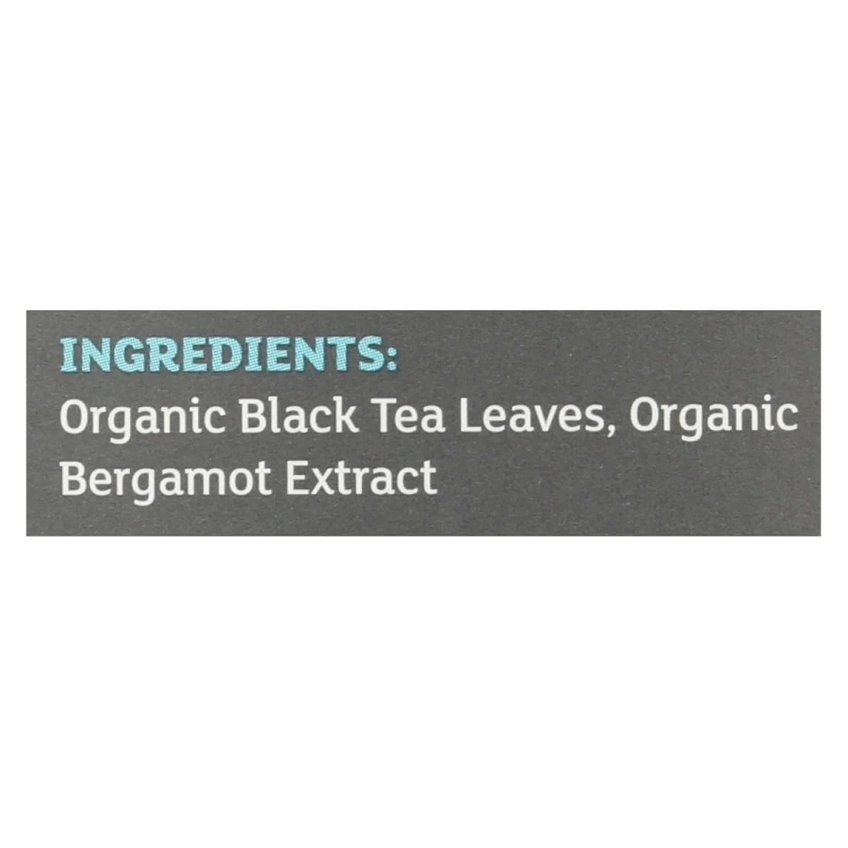 Equal Exchange Organic Earl Grey Black Tea - 20 Tea Bags