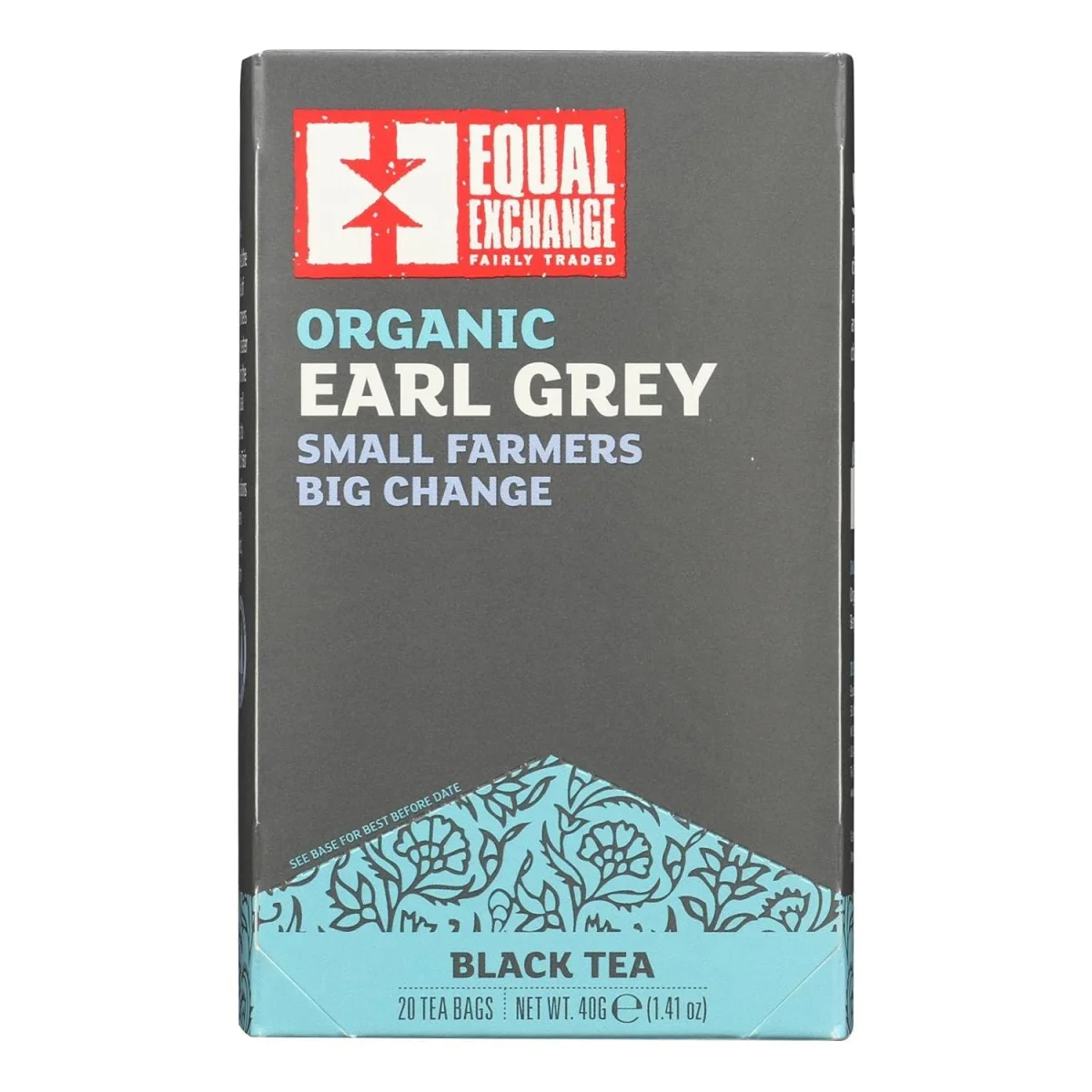 Equal Exchange Organic Earl Grey Black Tea - 20 Tea Bags