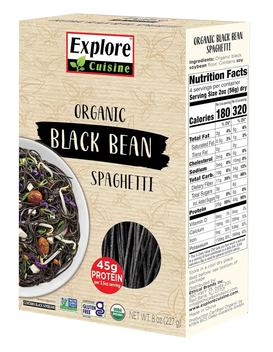 Explore Cuisine Organic Black Bean Spaghetti - 8 oz