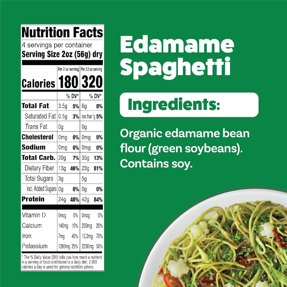 Explore Cuisine Organic Edamame Spaghetti - 8 oz