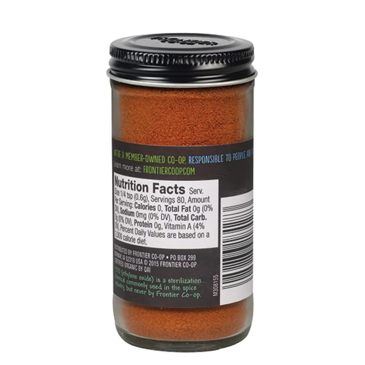 Frontier Co-op Organic Cayenne, Ground - 1.7 oz