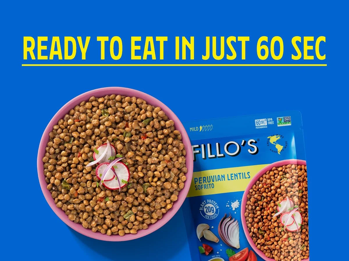 Fillo's Beans and Sofrito, Peruvian Lentils - 10 oz