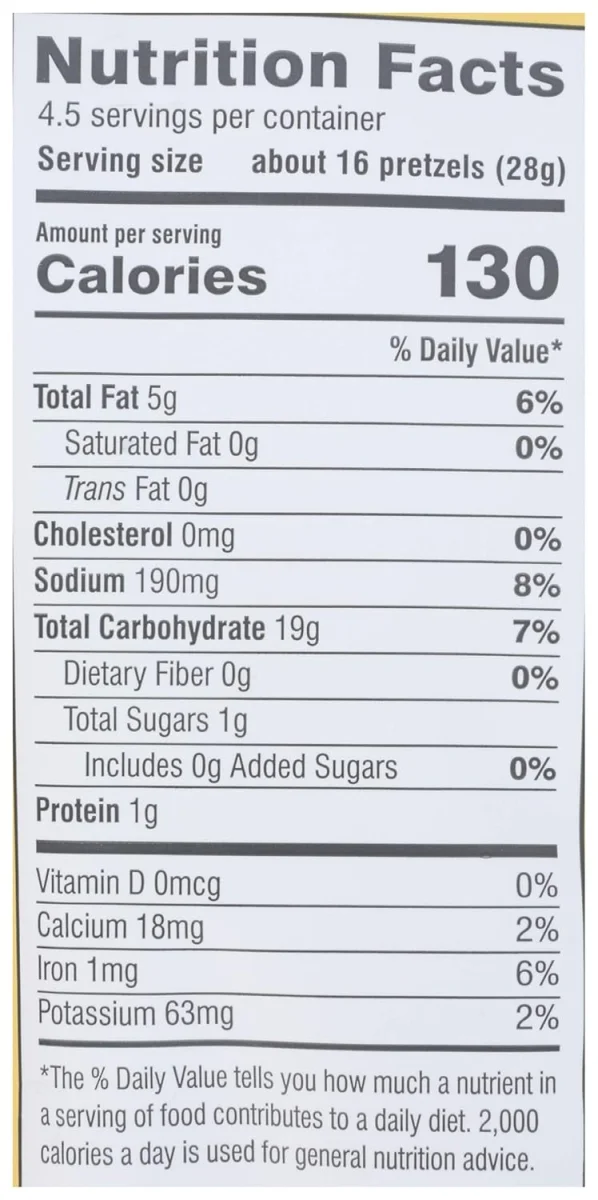 FitJoy Tangy Dijon Mustard Pretzels - 4.5 oz