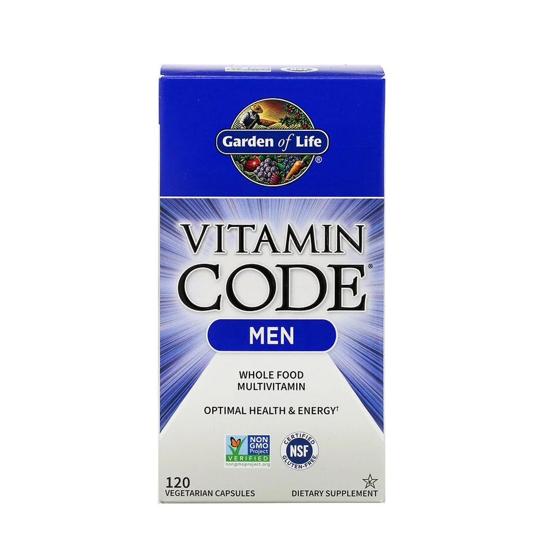 Garden of Life Vitamin Code® Men - 120 Vegetarian Capsules