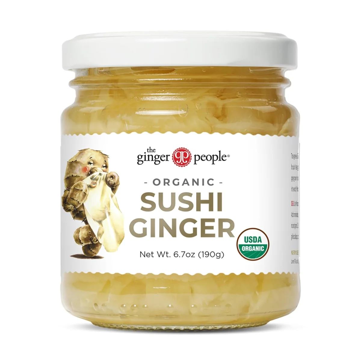 The Ginger People Organic Sushi Ginger - 6.7 oz