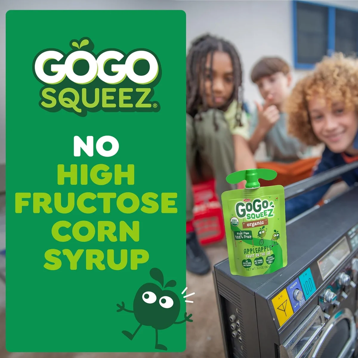 GoGo squeeZ Organic Applesauce and Fruit Puree