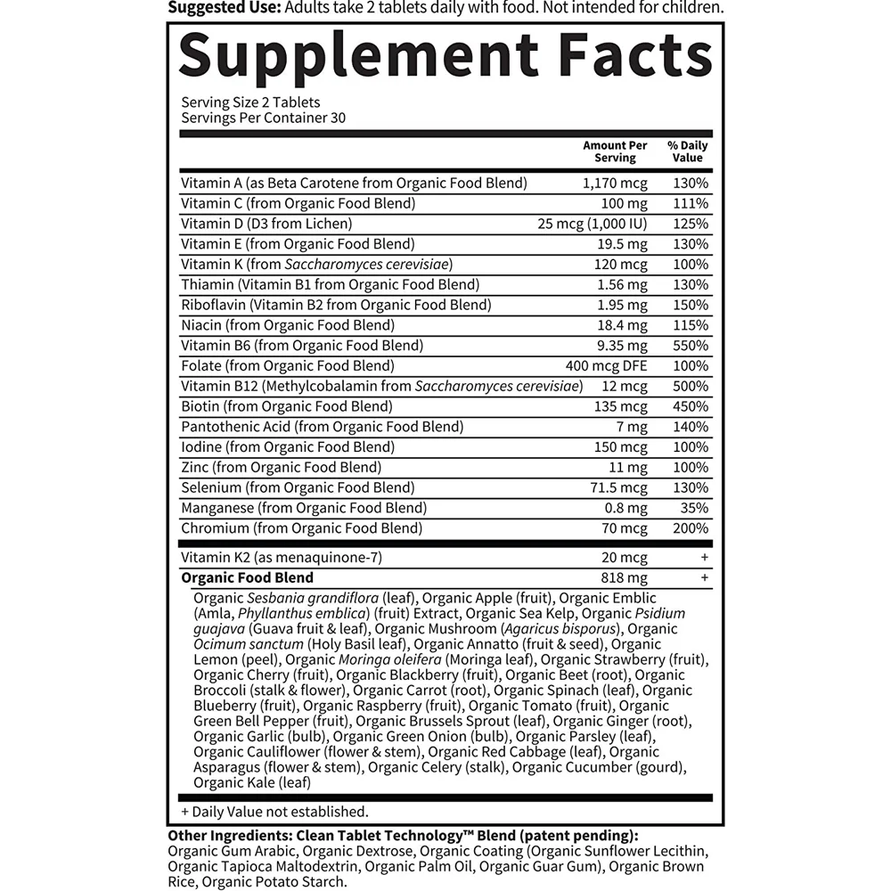 Garden of Life mykind Organics Mens Multi