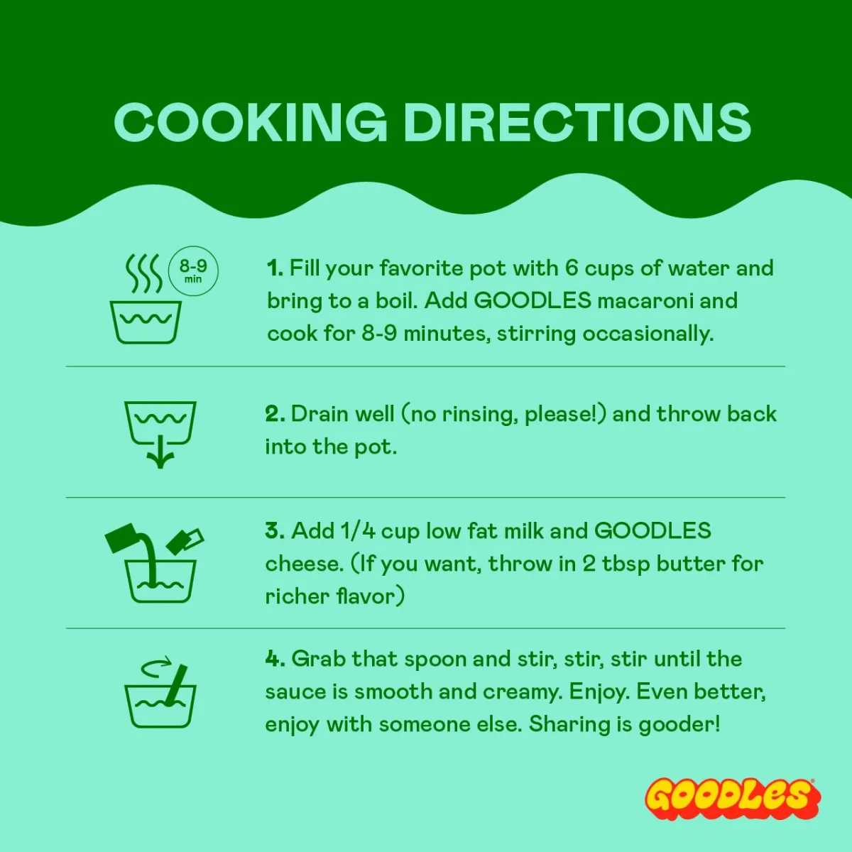 Goodles Cheddy Mac & Cheese - 6 oz