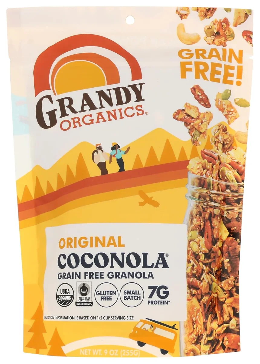 Grandy Organics Coconola Grain Free Granola - 9 oz