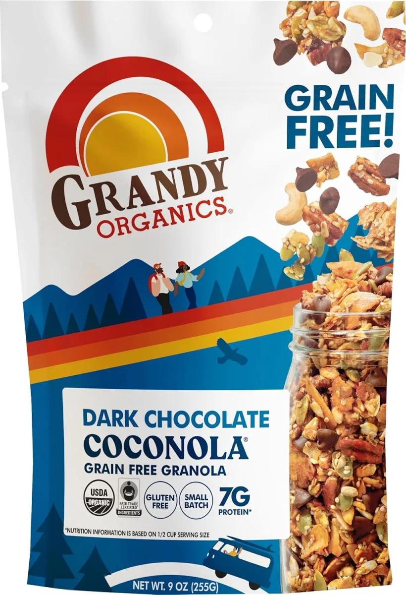 Grandyoats Organic Granola, Chocolate Chunk Coconola - 9 oz