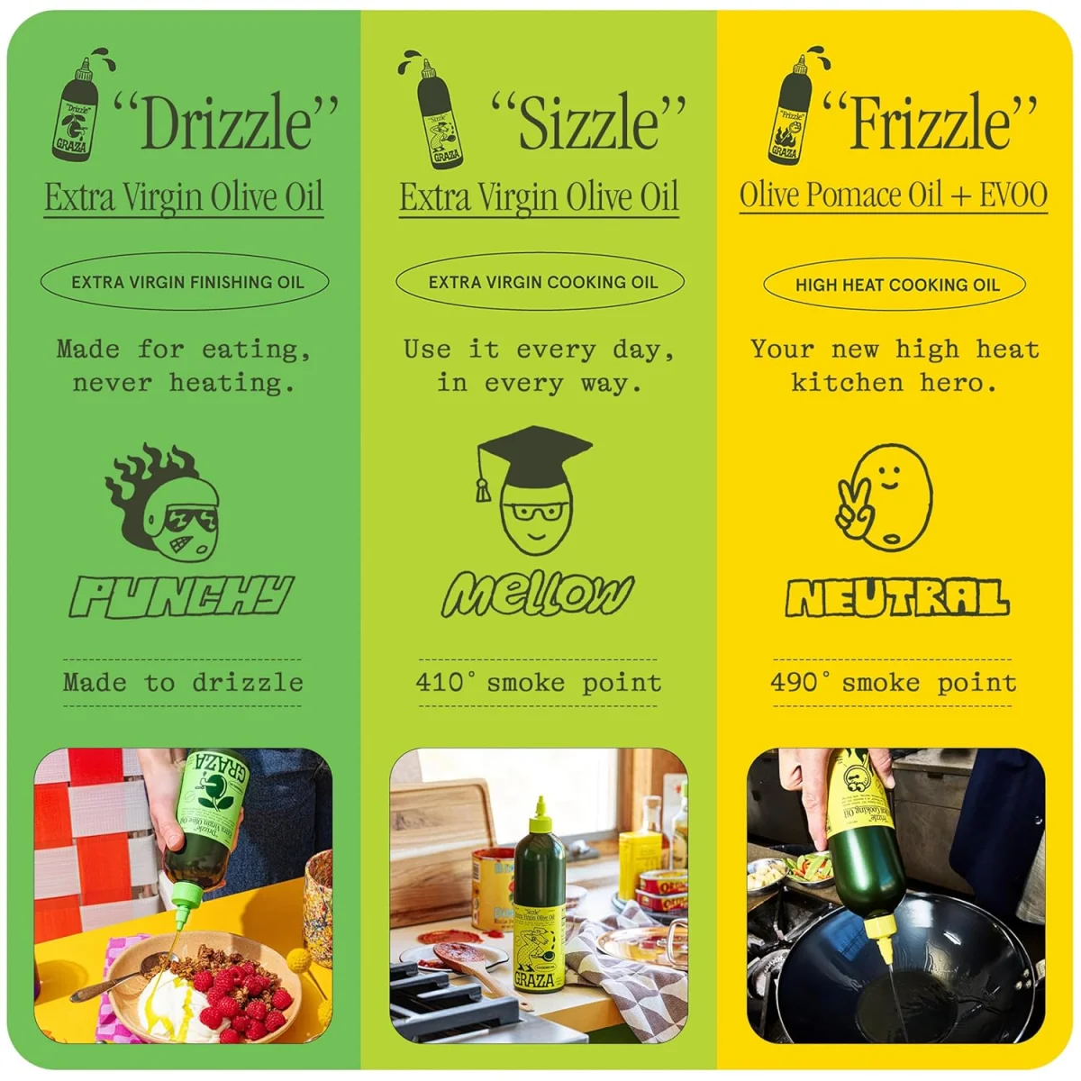 Graza Drizzle Extra Virgin Olive Oil - 16.9 fl oz