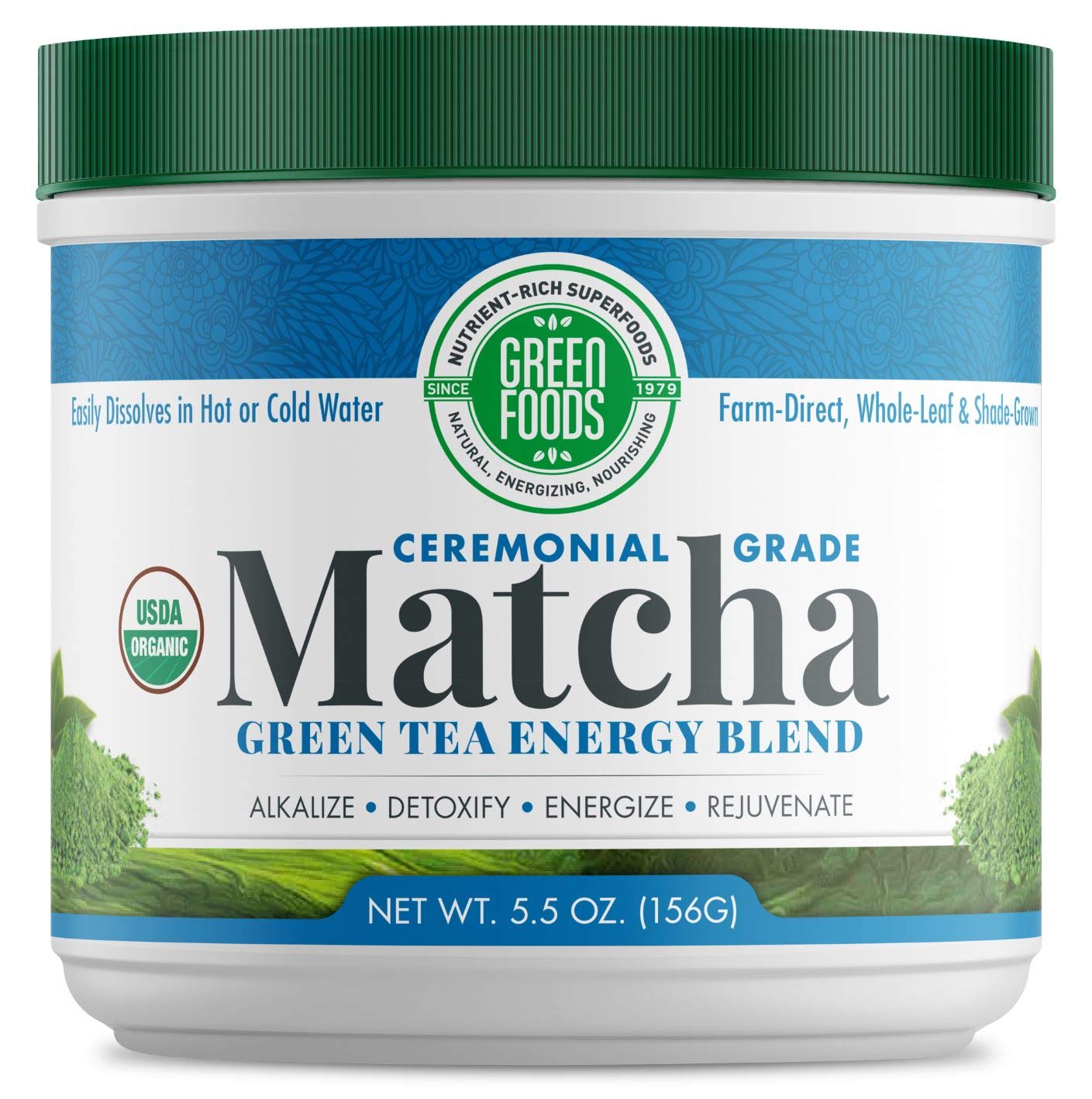 Green Foods Matcha Green Tea Energy Blend - 5.5 oz