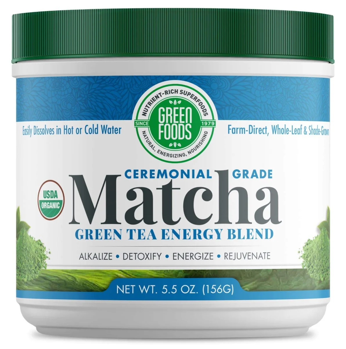 Green Foods Matcha Green Tea Energy Blend - 5.5 oz