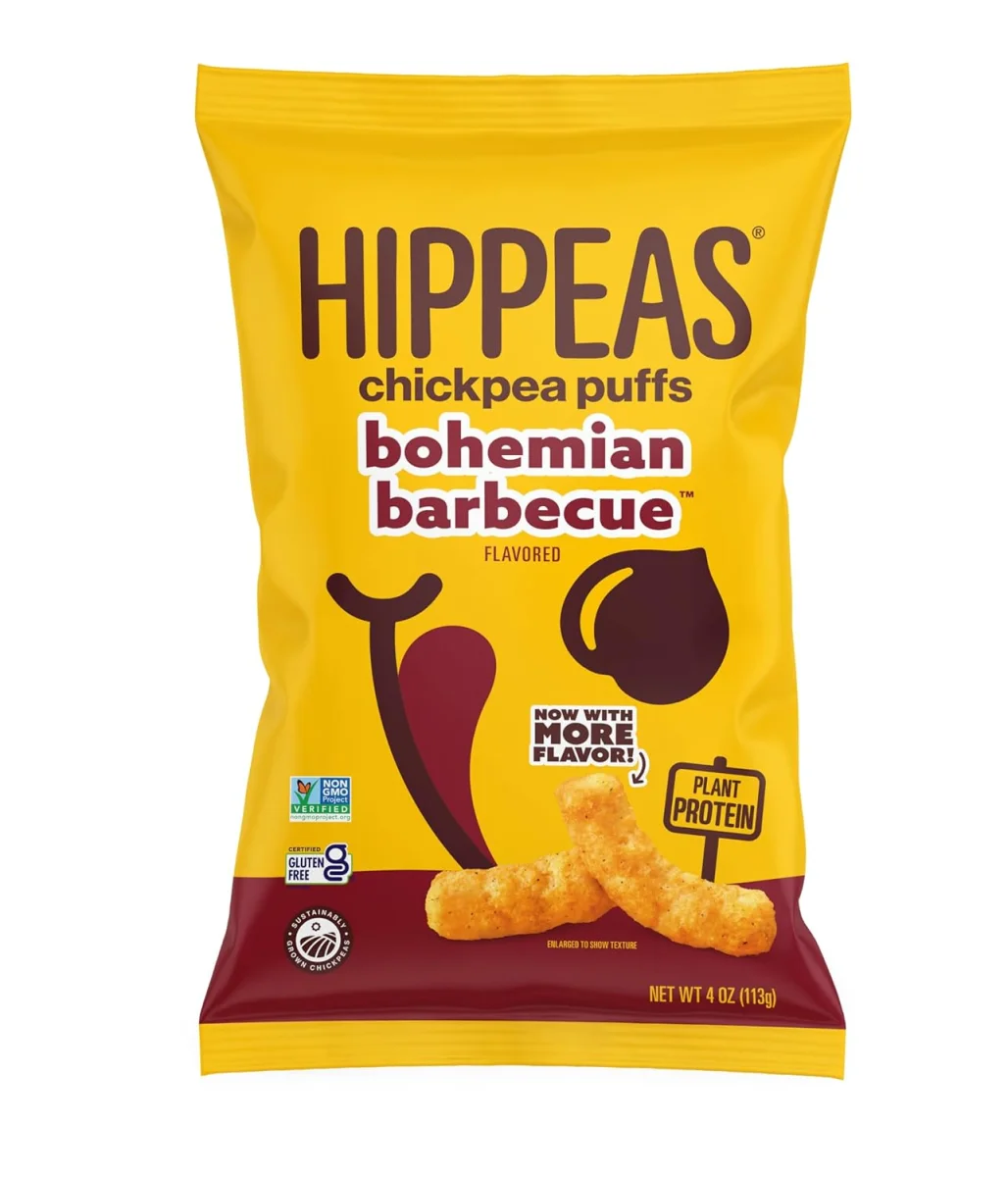 Hippeas Chickpea Puffs, Bohemian Barbecue - 4 oz