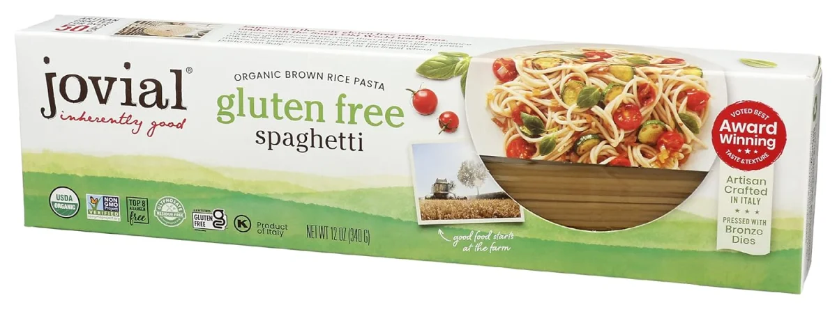 Jovial Gluten Free Organic Brown Rice Spaghetti - 12 oz