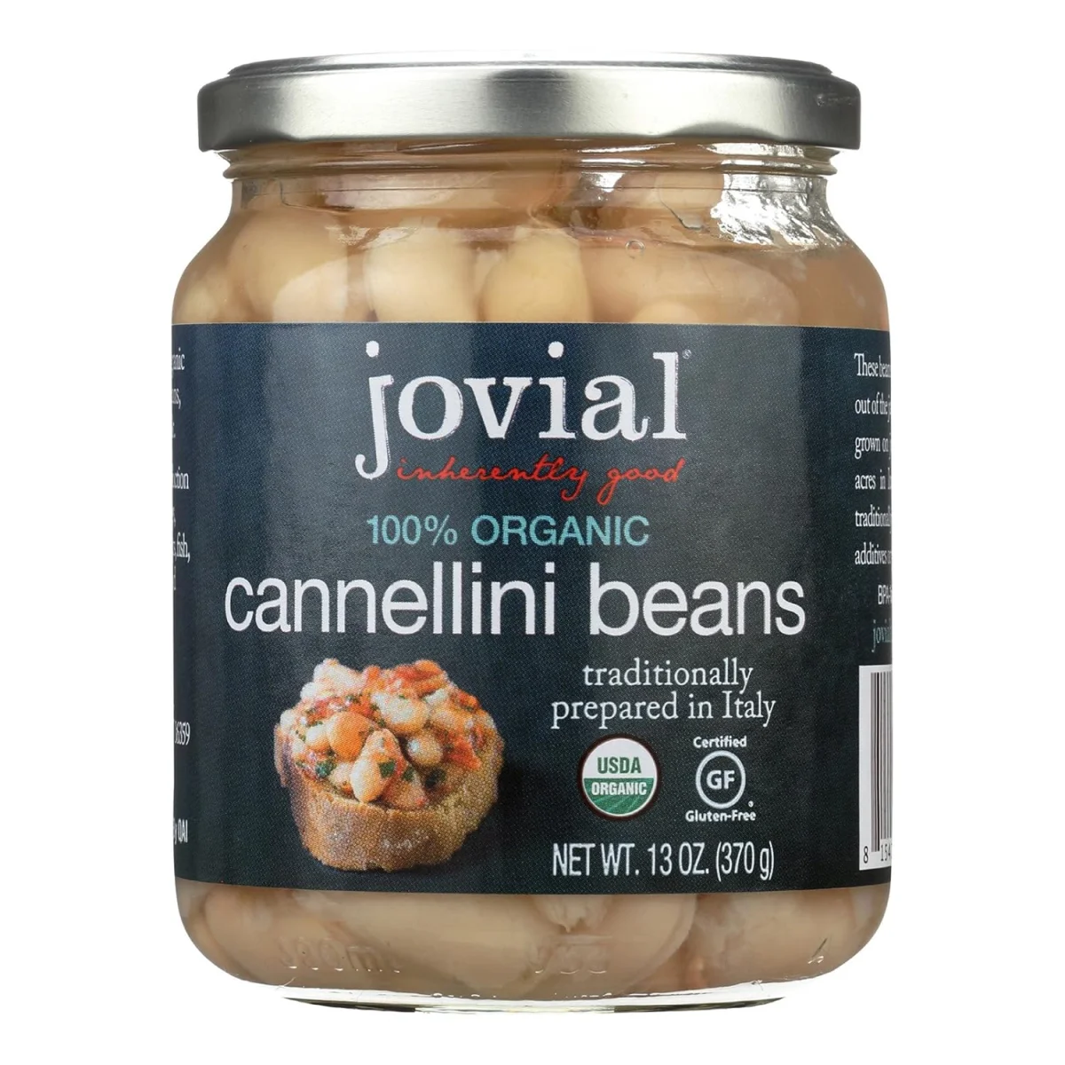 Jovial Organic Cannellini Beans, Glyphosate Free - 13 oz