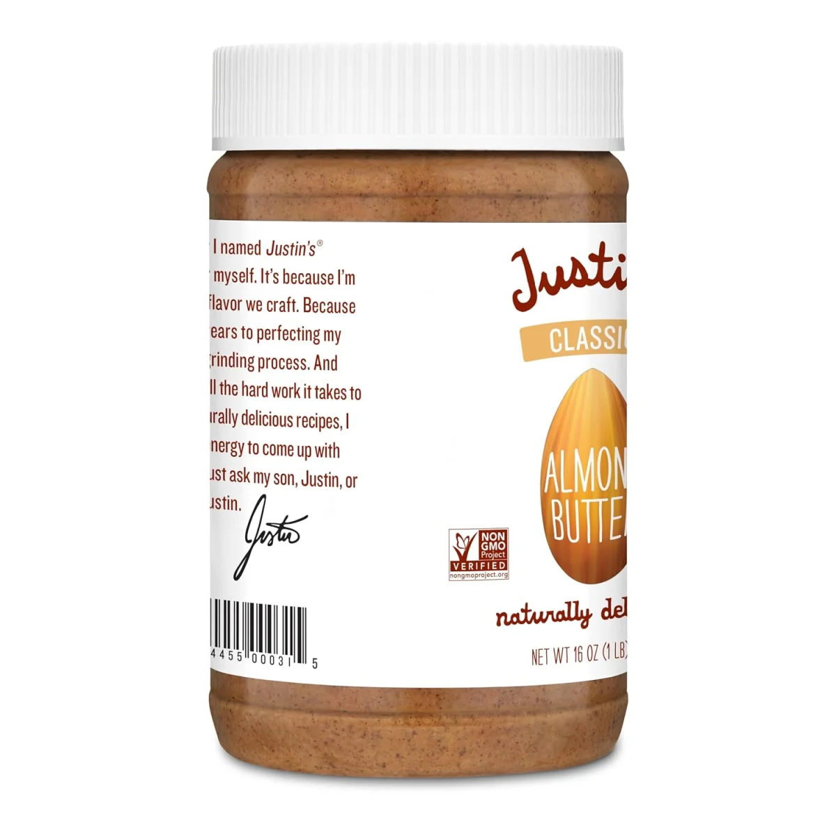 Justin's Classic Almond Butter - 16 oz