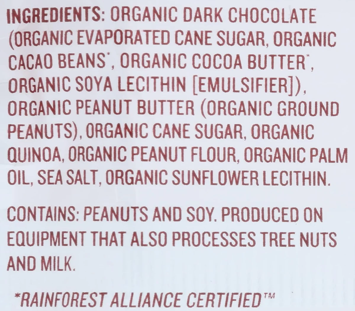 Justin's Organic Dark Chocolate Crispy Peanut Butter Cups - 1.32 oz