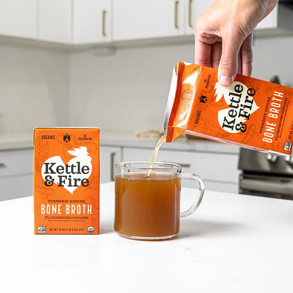 Kettle and Fire Broth Bone Turmeric Ginger Chicken
