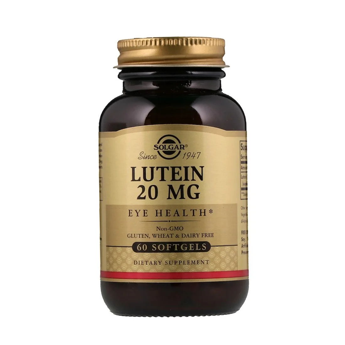 Solgar Lutein - 40 mg - 30 Softgels