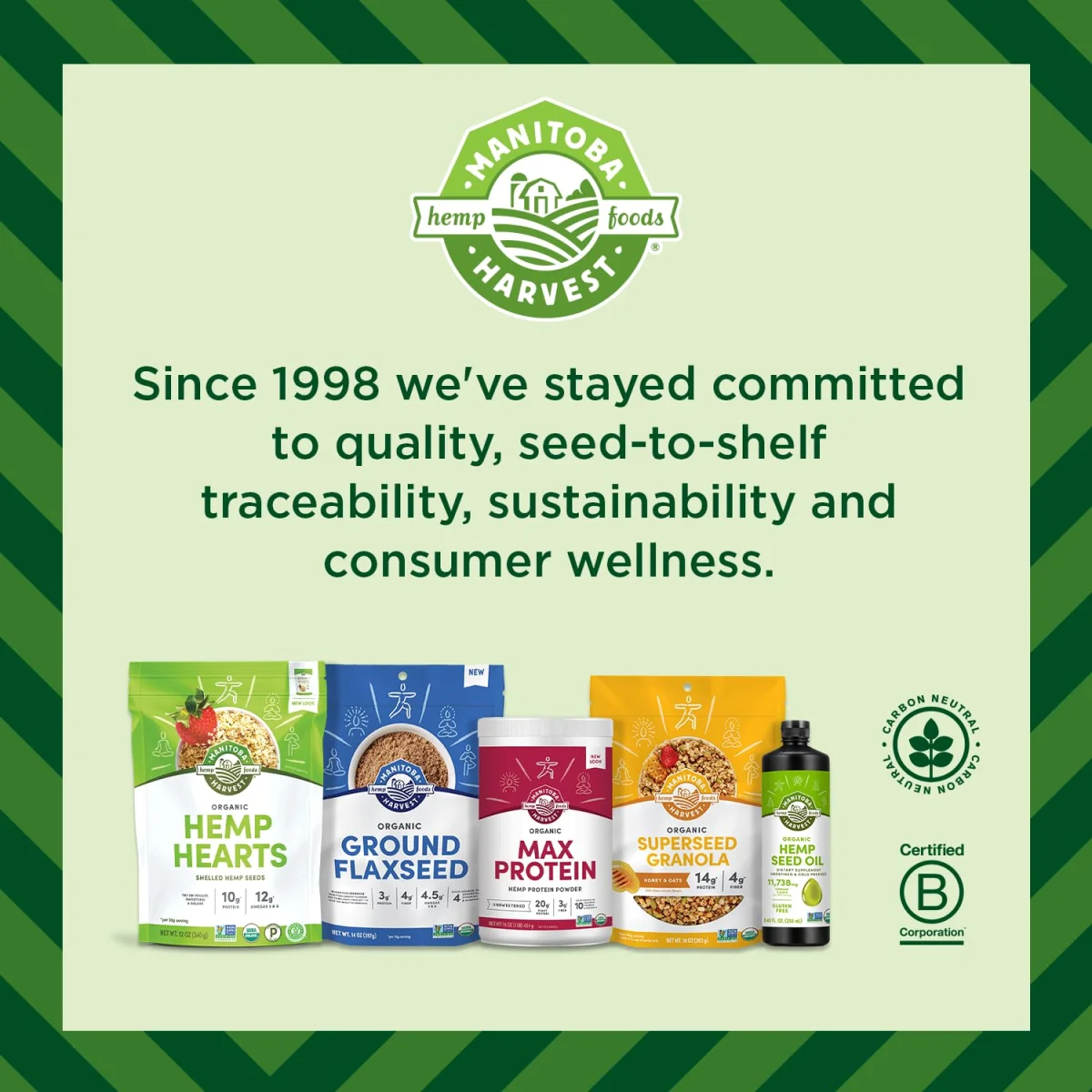 Manitoba Harvest Organic Hemp Hearts Shelled Hemp Seeds - 12 oz