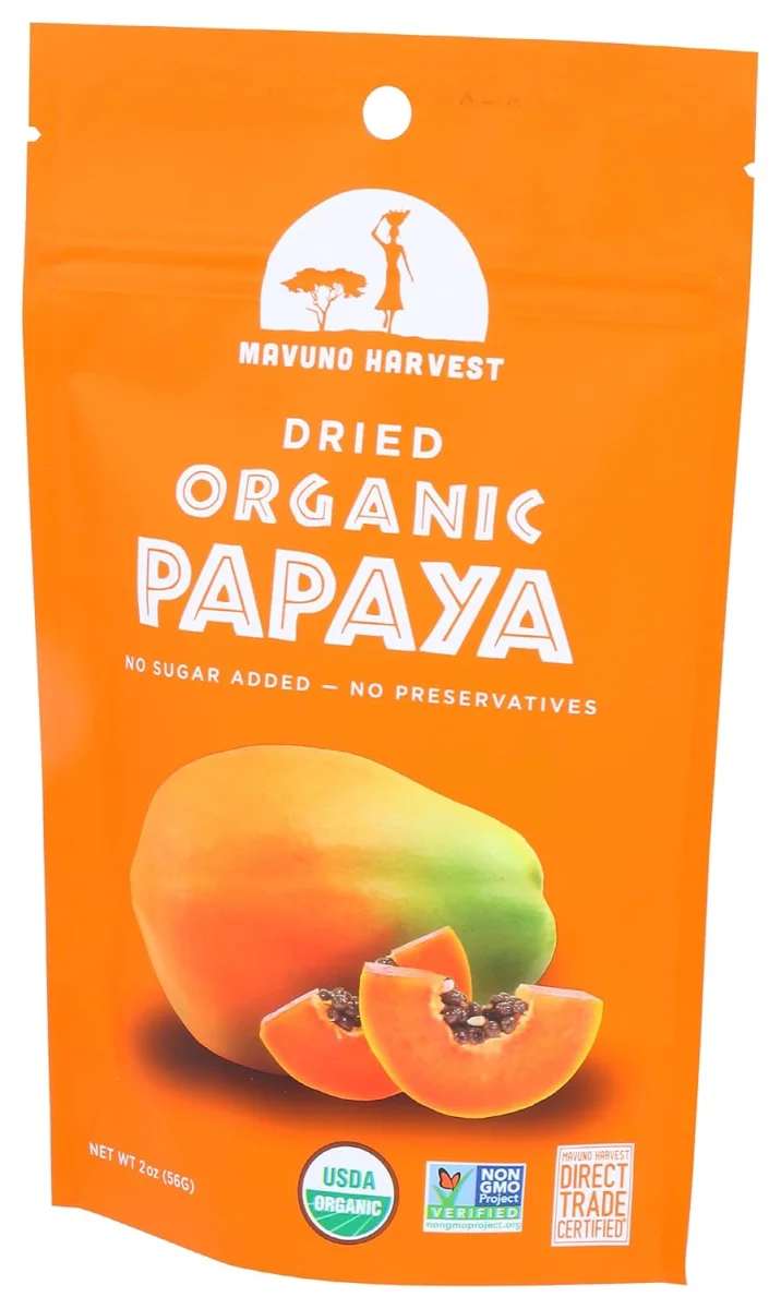 Mavuno Harvest Organic Papaya - 2 oz