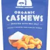 Mavuno Harvest Organic Roasted Cashews with Sea Salt - 4 oz - Image 1