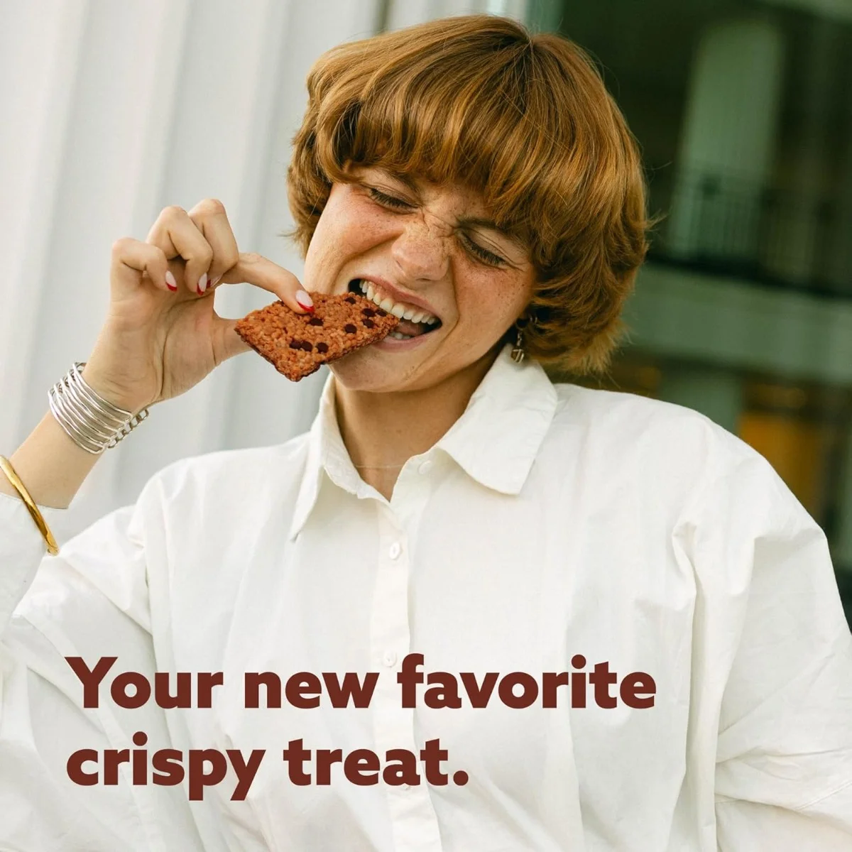 Mezcla Puff Crispy Protein Bar, Peanut Butter